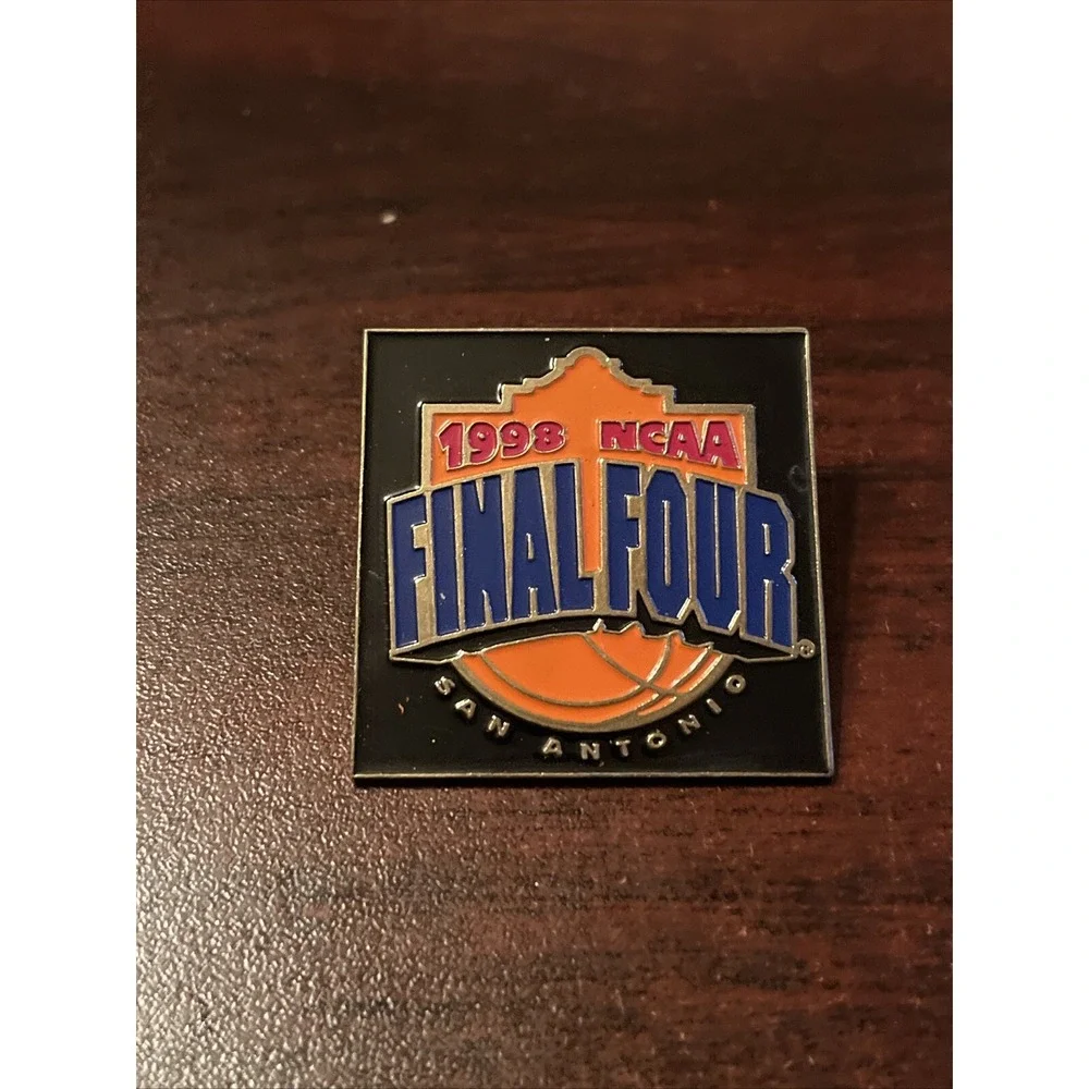 1998 NCAA College Basketball Final‎ Four San Antonio Lapel Hat Pin